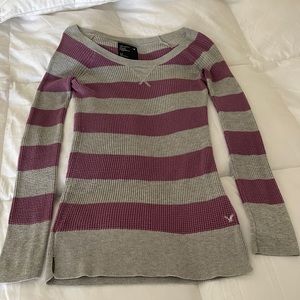 American Eagle Outfitters Scoopneck Henley Top